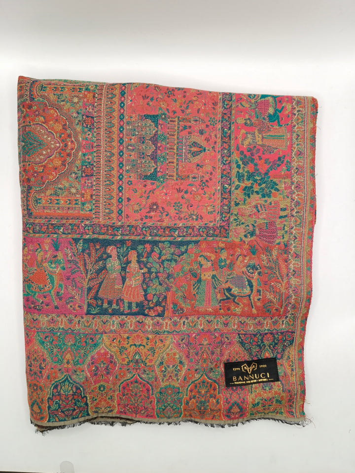 Premium Quality Extremely Soft kani Pashmina Cashmere Shawl