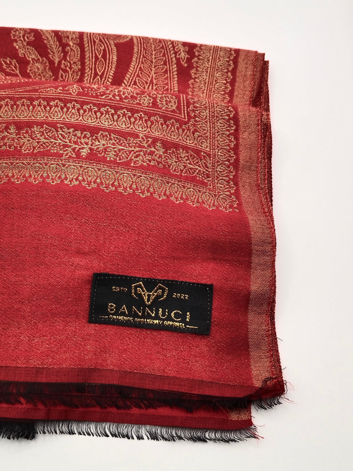 Premium Quality Reversible Moonlight Metallic Weave Shawl