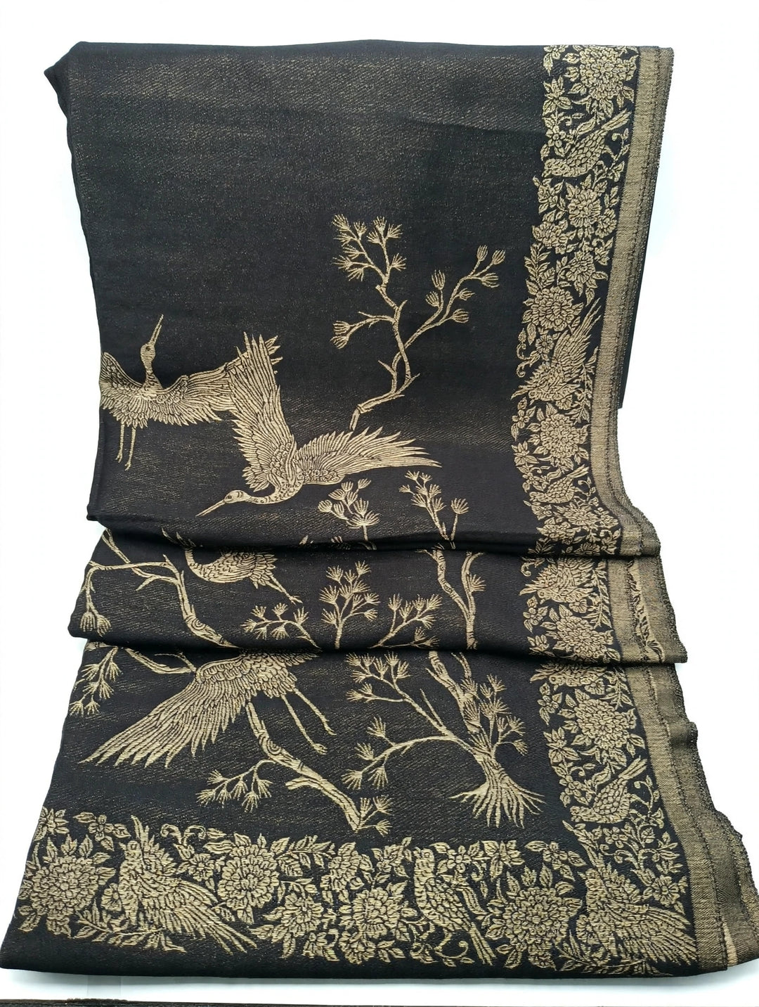 Premium Quality Reversible Moonlight Metallic Weave Shawl