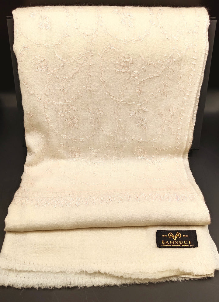 Premium And Extremely Soft Original Handmade Sui Needle Jaal Pure Toosh Shawl