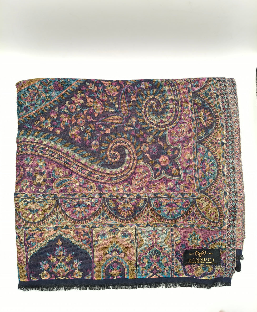 Premium Quality Extremely Soft Pashmina Cashmere Reversible Shawl