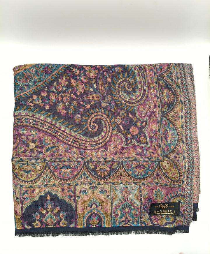 Premium Quality Extremely Soft Pashmina Cashmere Reversible Shawl