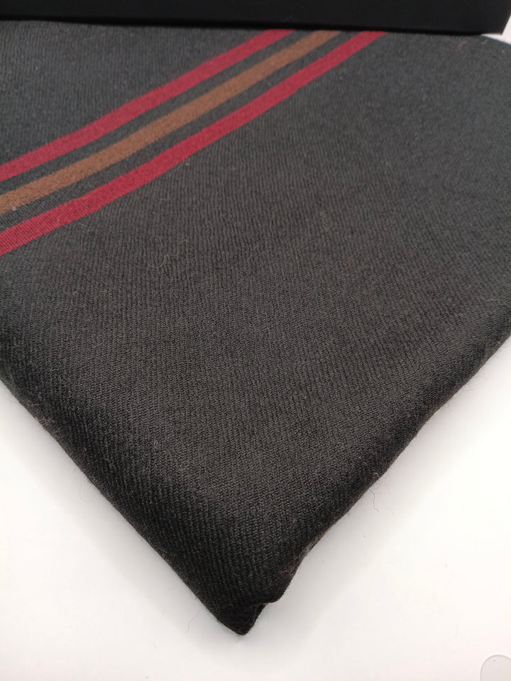 Premium Quality Stripped Black Pure/High Grade 48 Fiber Shawl