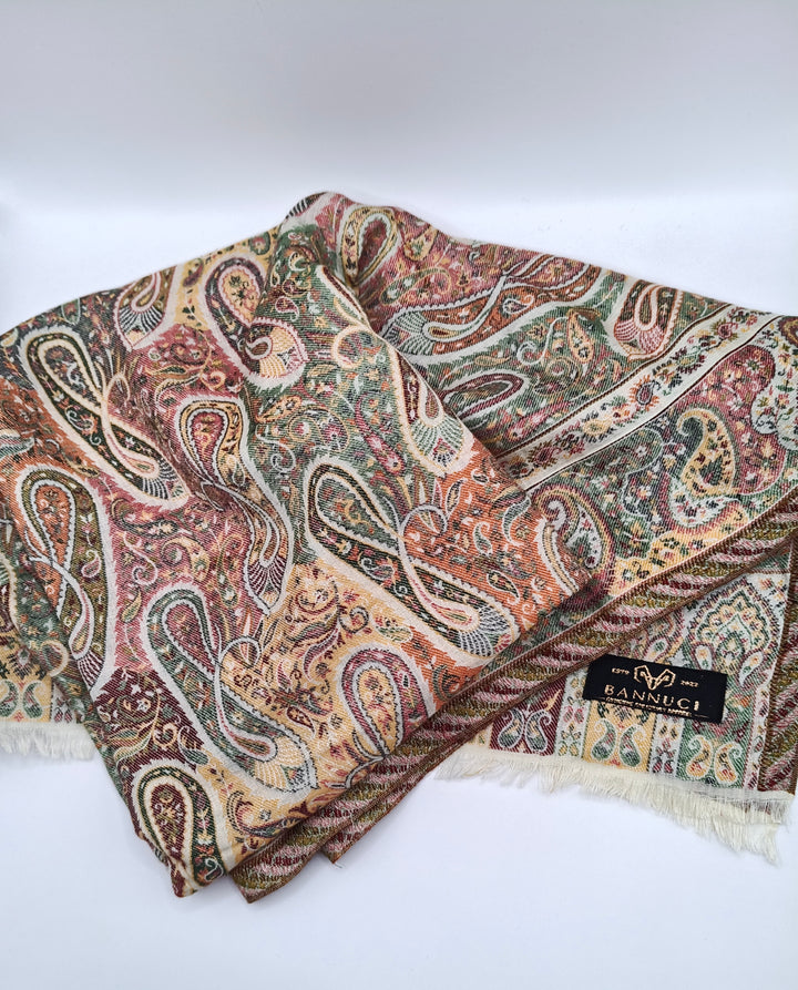 Premium Quality MultiColor Kani Pashmina Cashmere Shawl