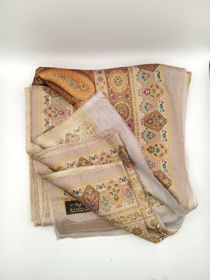 Premium Quality Light Weight Multi Color kani Silk Pashmina  Shawl