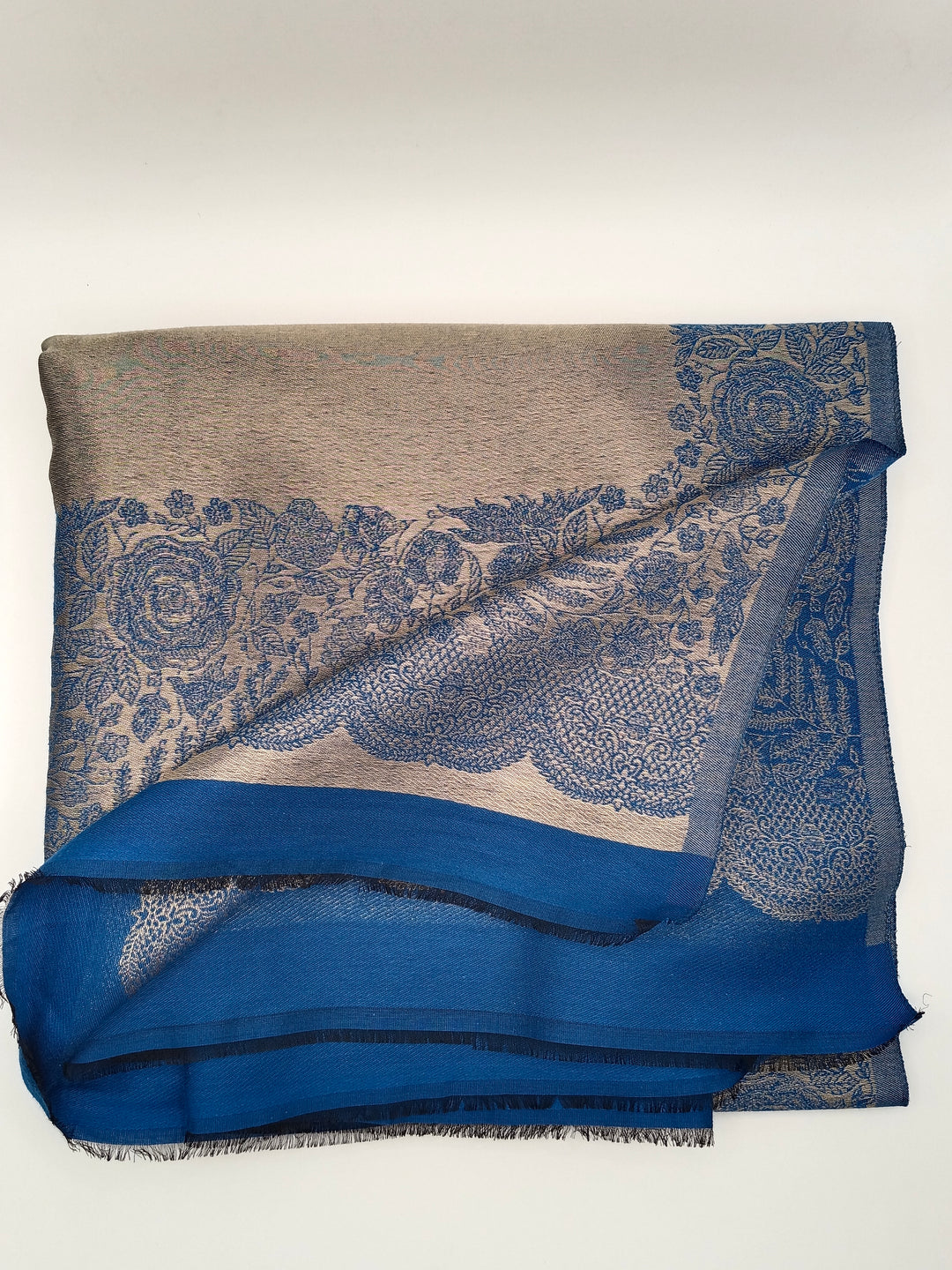 Premium Quality Reversible Moonlight Metallic Weave Shawl