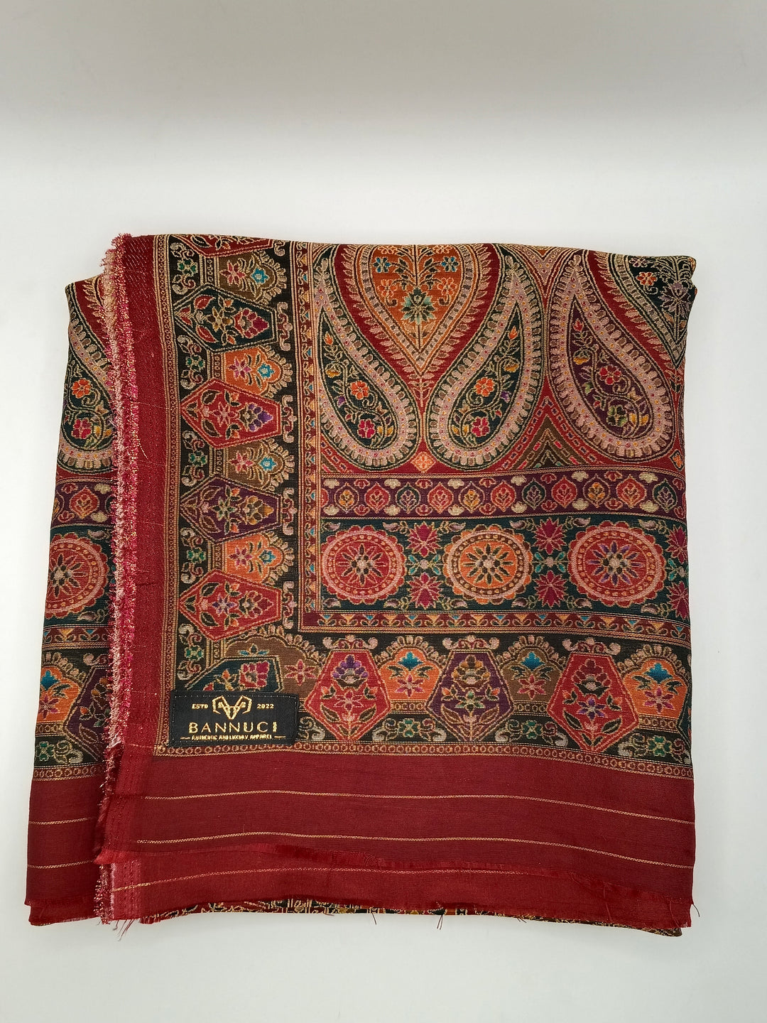 Premium Quality  Multi Mix Color kani Silk Pashmina  Shawl