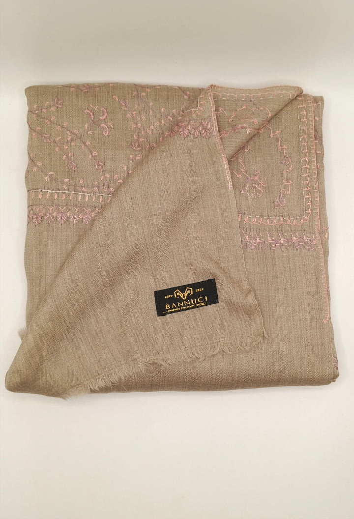 Premium And Extremely Soft Original Handmade Sui Needle Jaal Pure Toosh Shawl