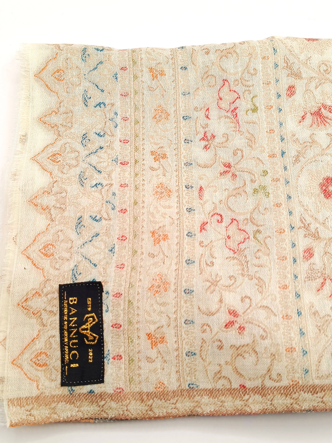 Premium Quality Extremely Soft Kani Shawl With Khadi Pattern