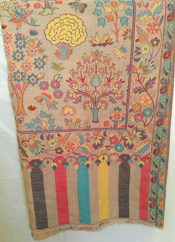 Premium Quality Extremely Soft kani Pashmina Cashmere Shawl