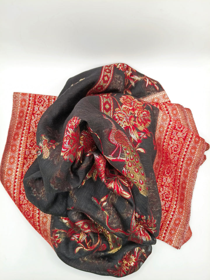 Premium Quality Light Weight kani Silk Shawl