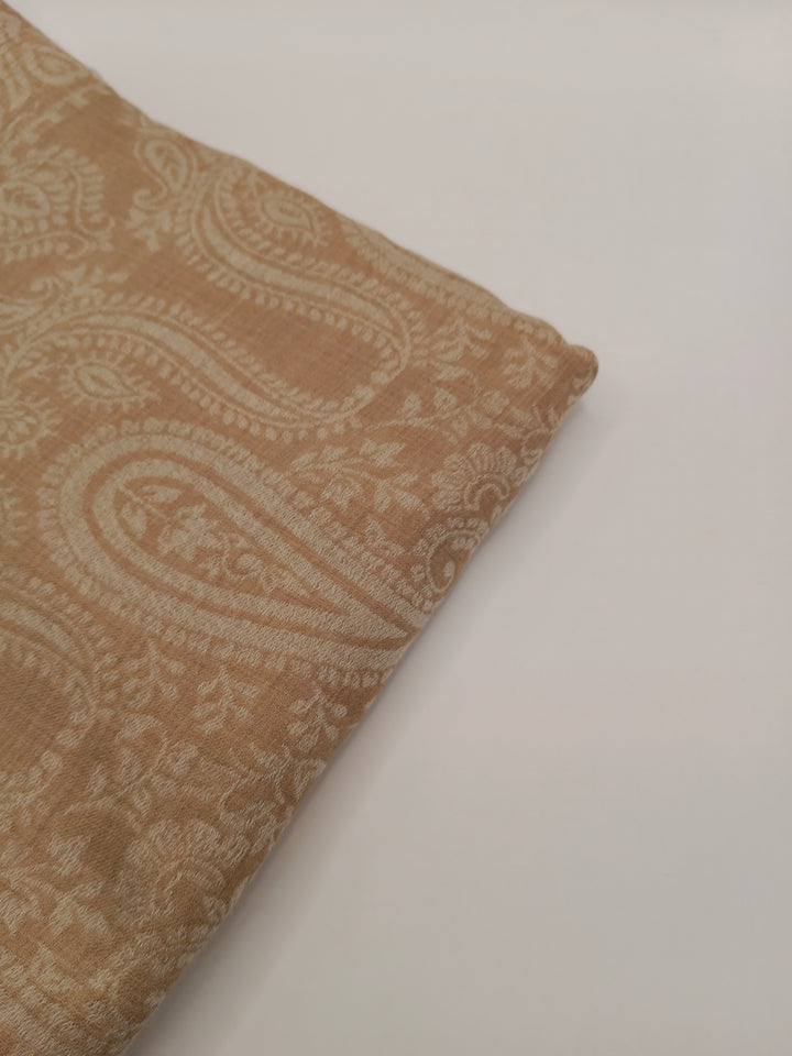 Extremely Soft Pashmina Kani Shawl With Khadi Pattern