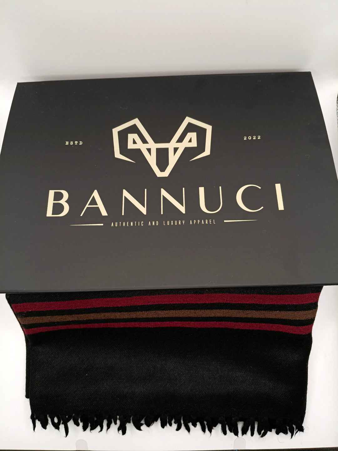 Premium Quality Stripped Black Pure/High Grade 48 Fiber Shawl