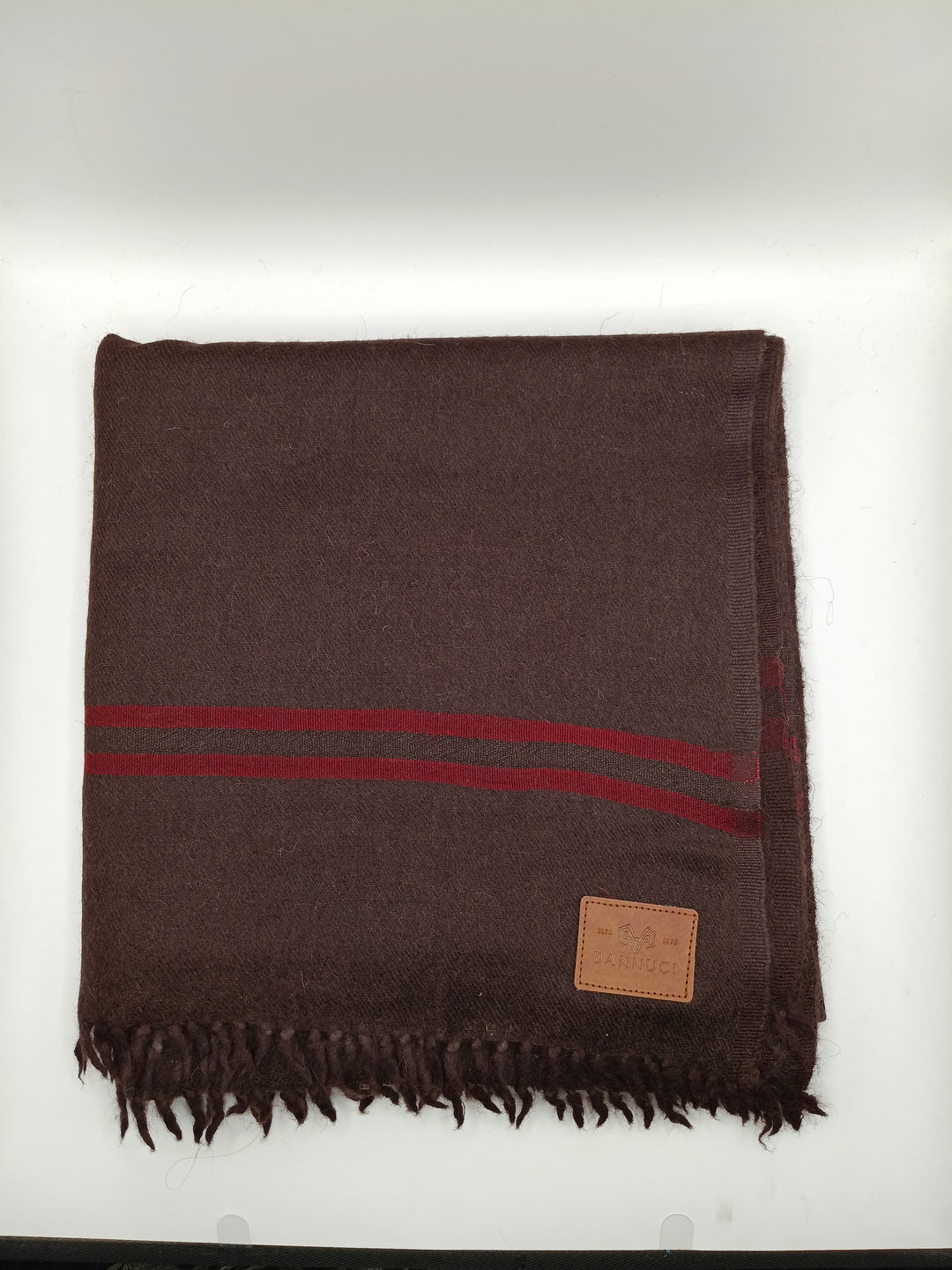 Premium Quality Stripped Coffee ColorPure/High Grade 48 Fiber Shawl
