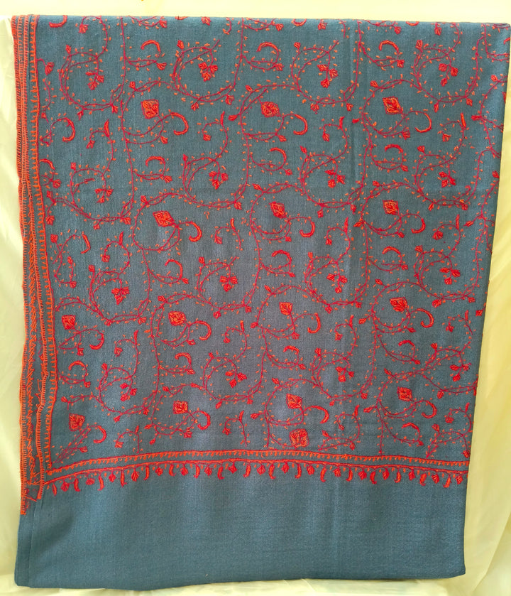 Premium And Extremely Soft Original Handmade Sui Needle Jaal Pure Toosh Shawl
