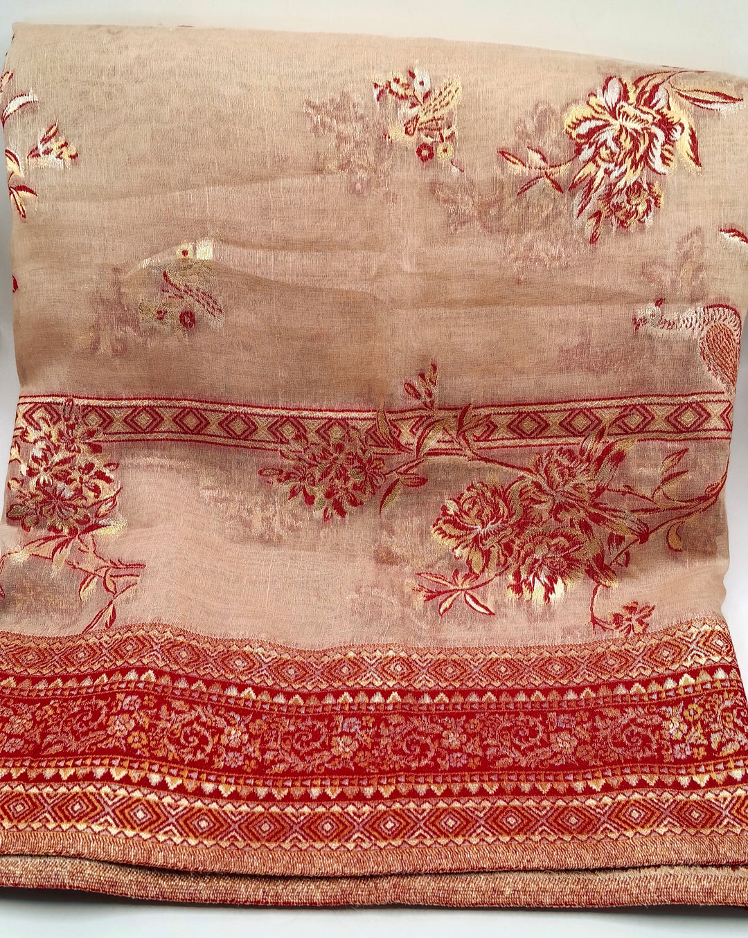 Premium Quality Light Weight kani Silk Shawl