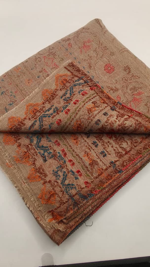Premium Quality Extremely Soft Pashmina Kani Shawl