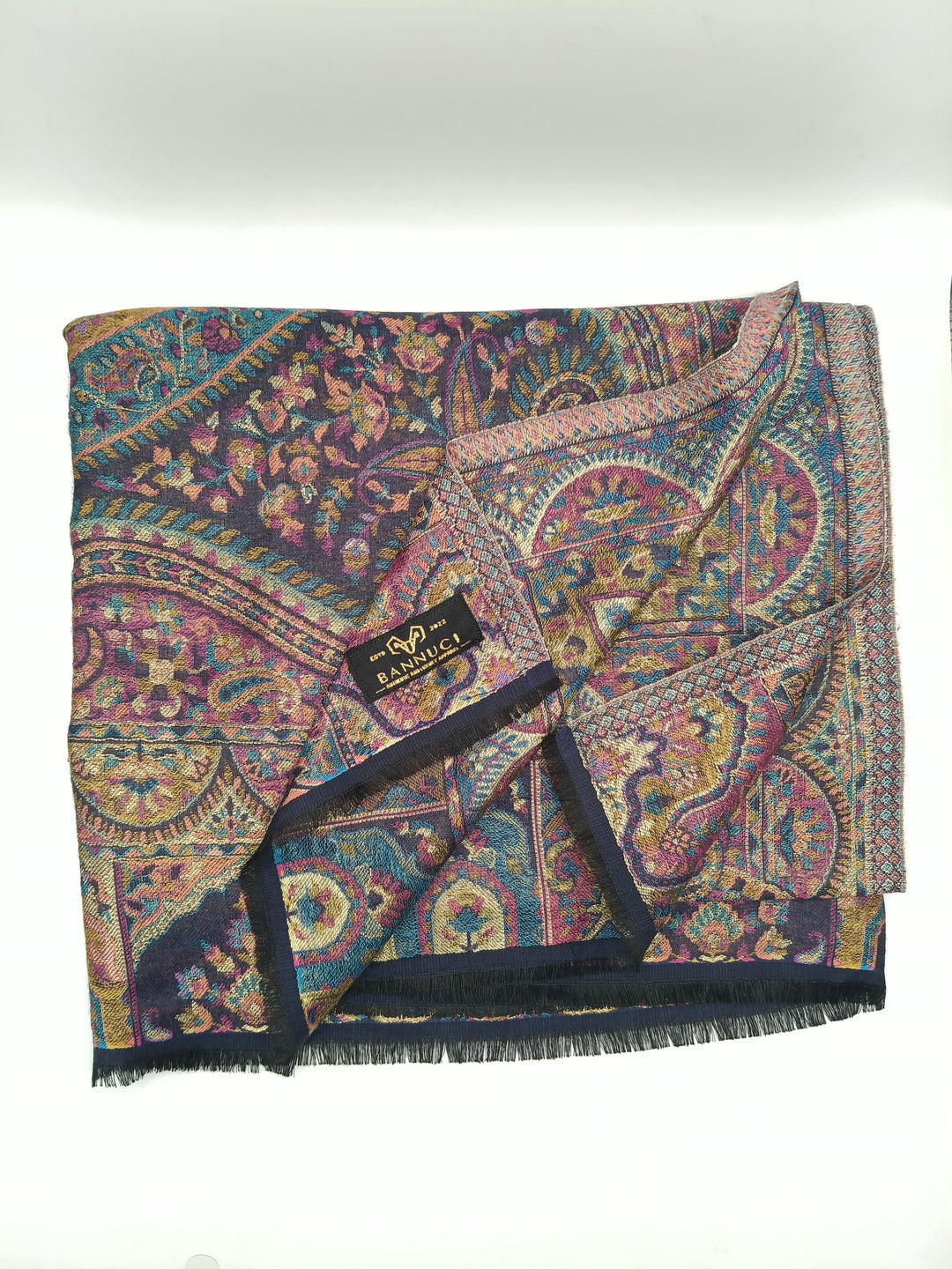 Premium Quality Extremely Soft Pashmina Cashmere Reversible Shawl