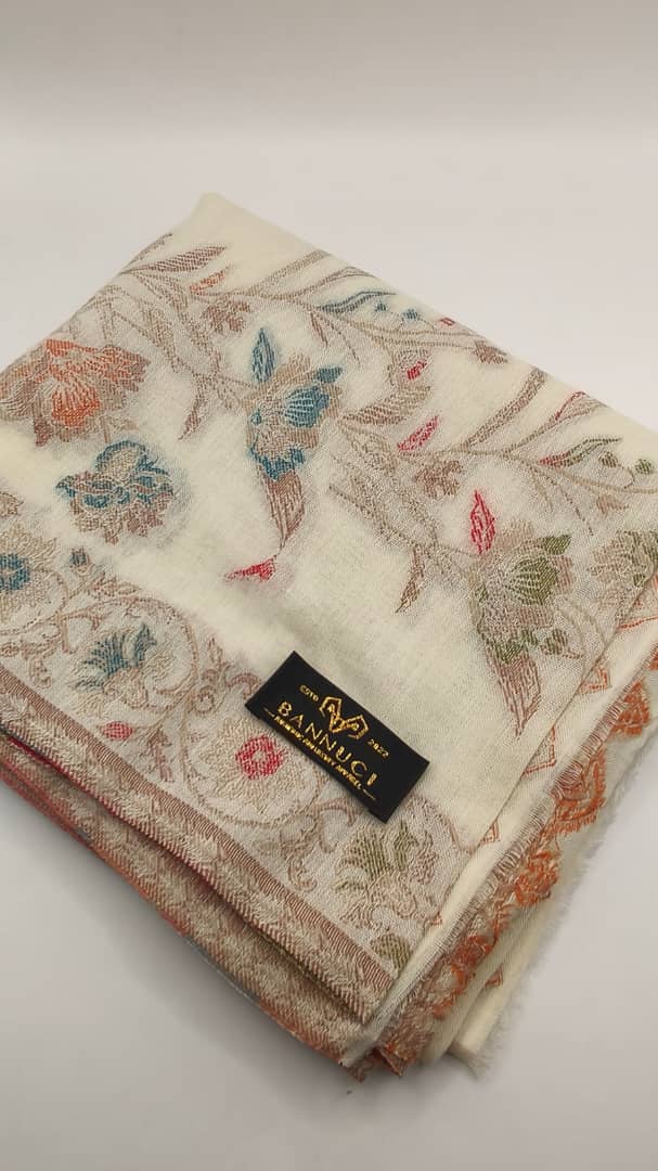 Premium Quality Extremely Soft Pashmina Kani Shawl