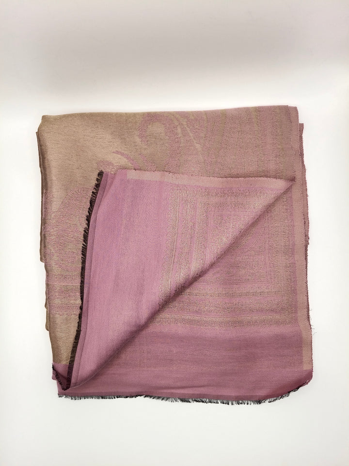 Premium Quality Reversible Moonlight Metallic Weave Shawl
