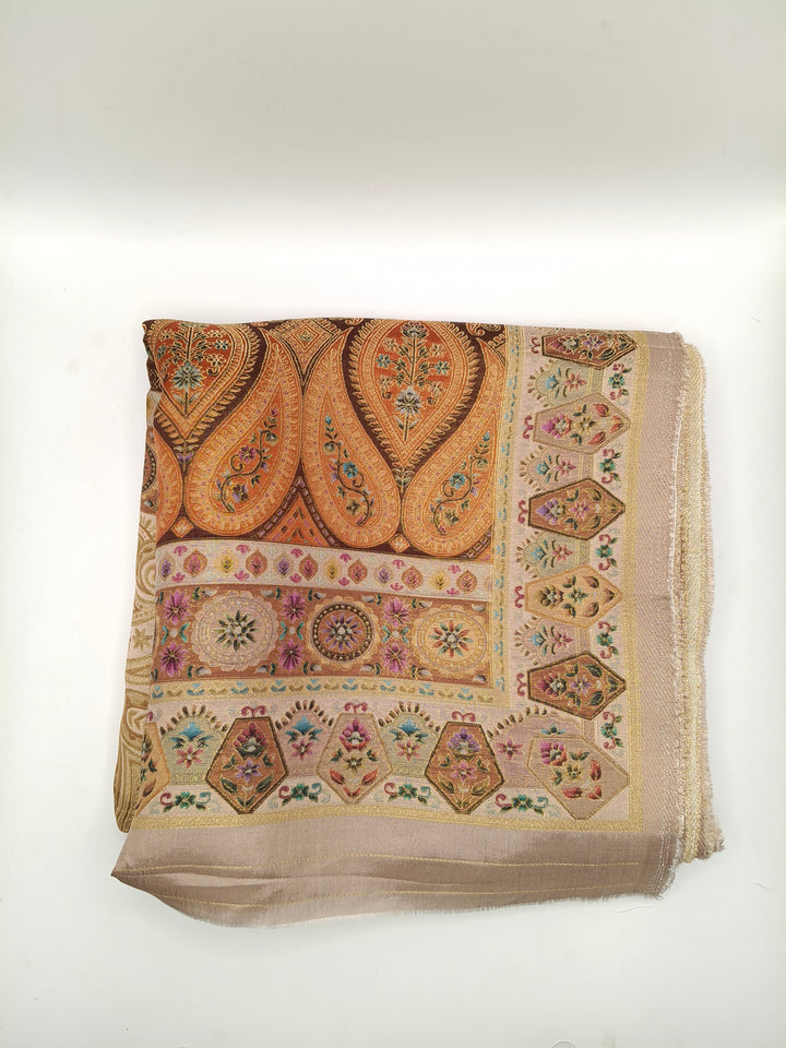 Premium Quality Light Weight Multi Color kani Silk Pashmina  Shawl