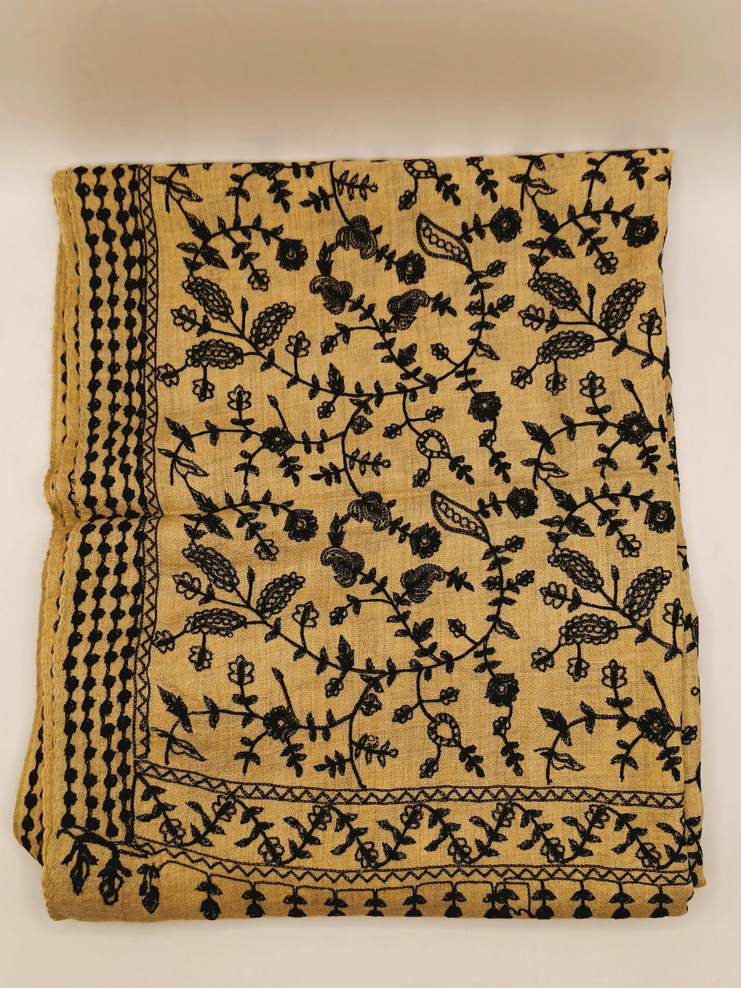 Embroidered Pashmina Shawl With Ari Work
