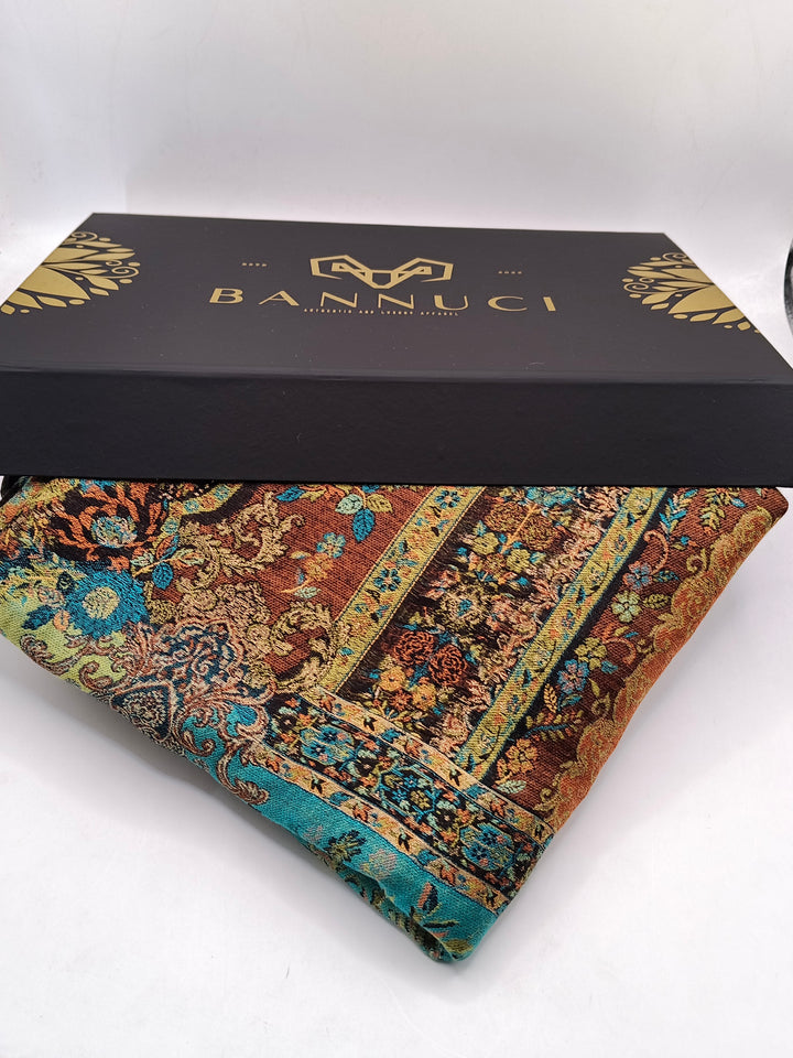 Premium Quality Light Weight Multi Color kani Silk   Shawl