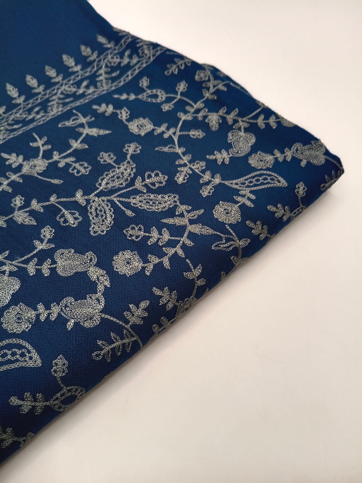 Premium Quality Embroidered Pashmina Cashmere Shawl With Ari Work
