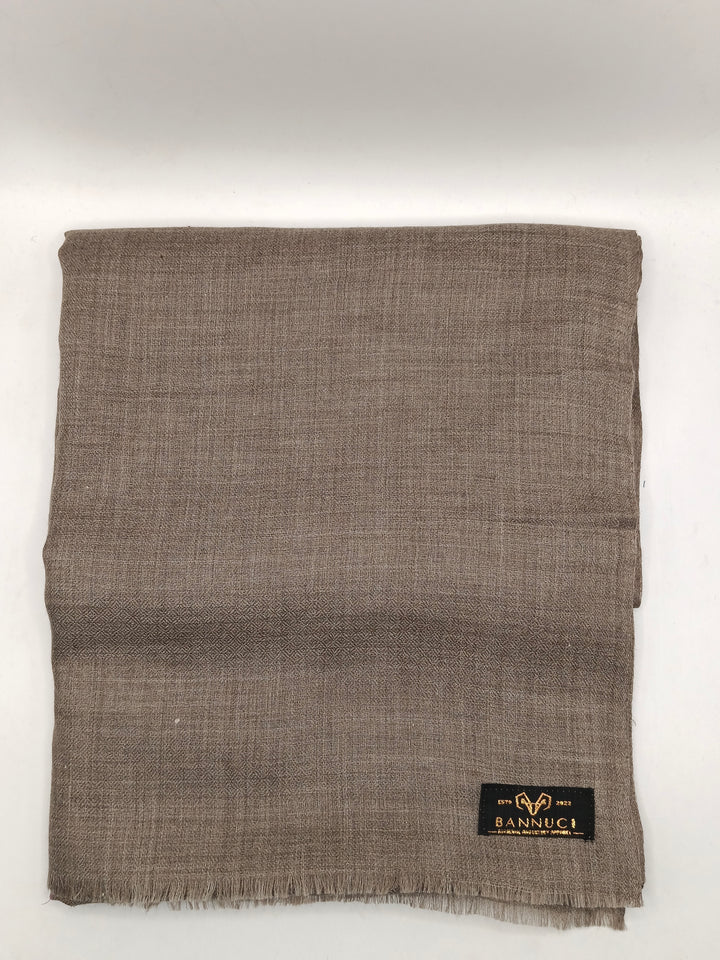 Premium Quality Extremely Soft Pure Toosh Dark Grey Shawl With Chashme Bulbul Design