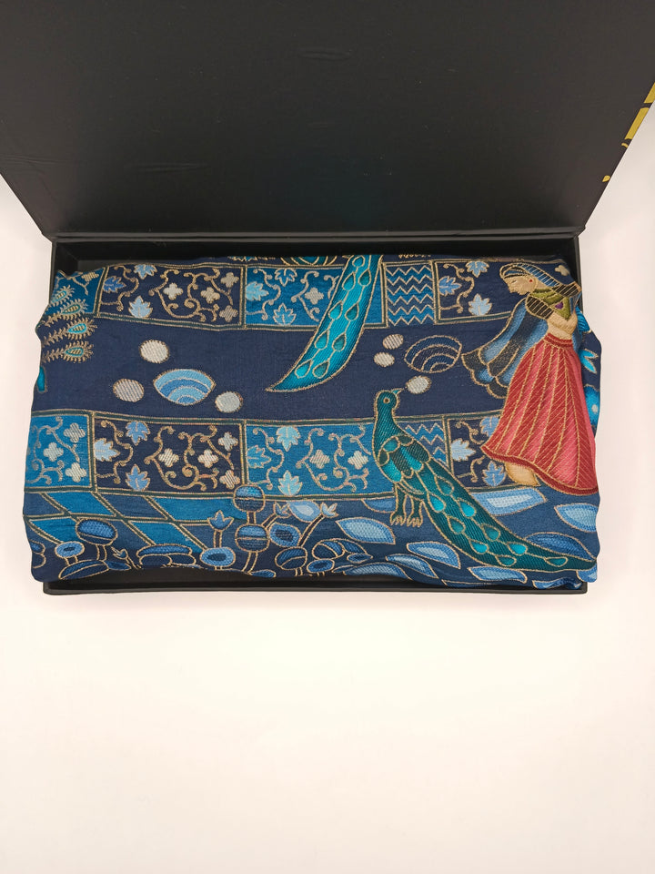 Premium Quality Light Weight kani Silk Shawl