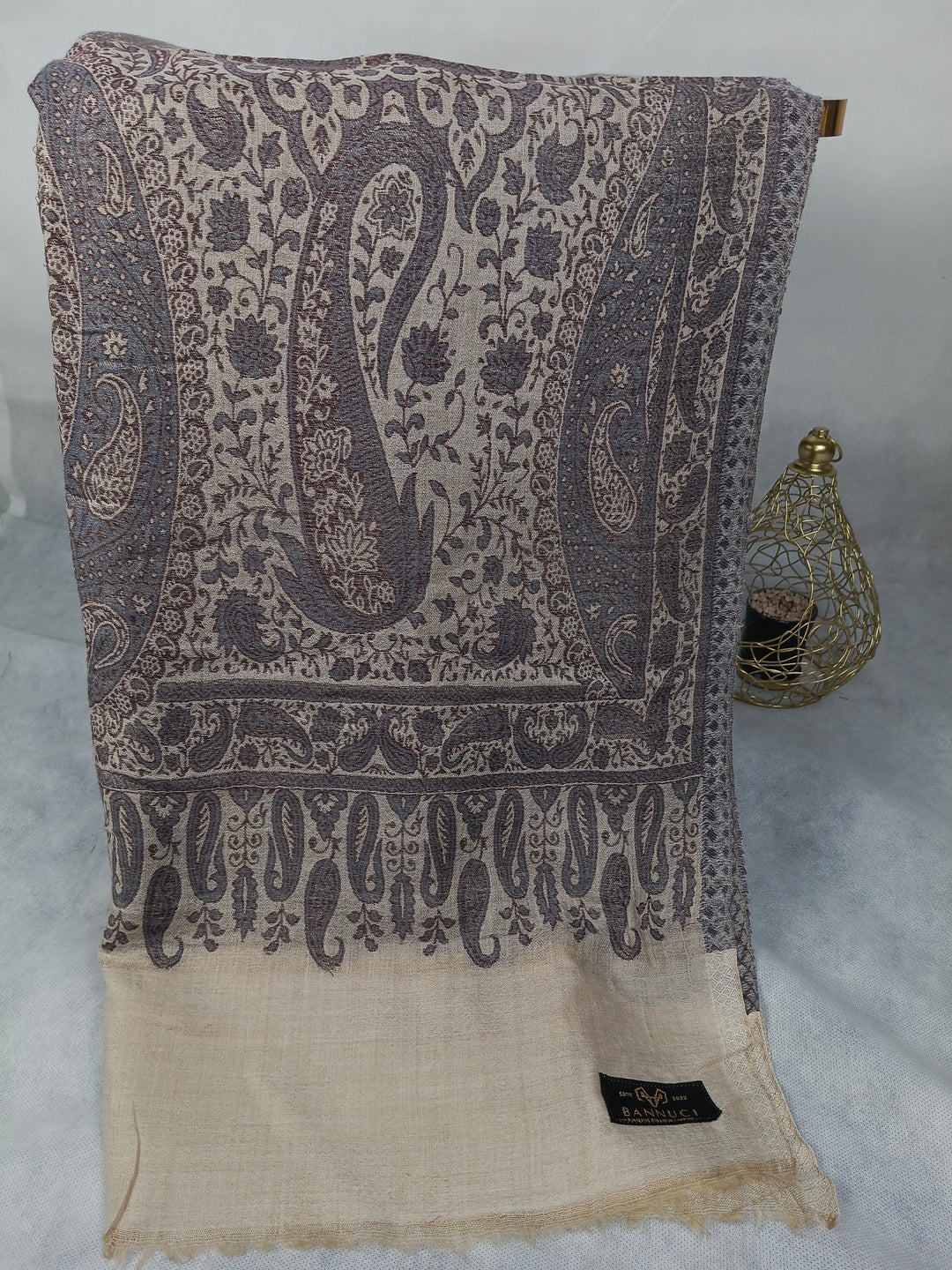Premium Quality Extremely Soft Pashmina Kani Shawl