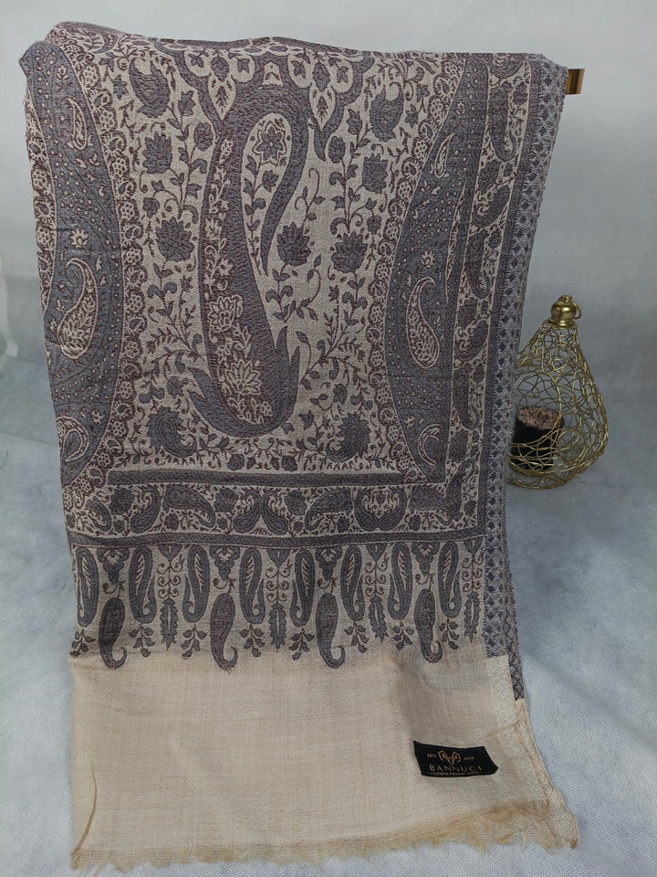 Premium Quality Extremely Soft Pashmina Kani Shawl