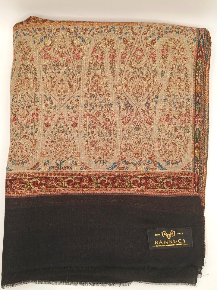 Premium Quality Extremely Soft kani Pashmina Cashmere Shawl