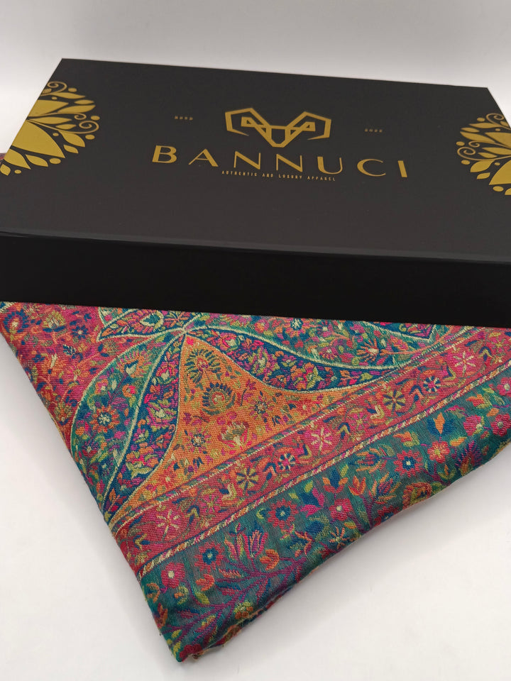 Premium Quality Extremely Soft kani Pashmina Cashmere Shawl