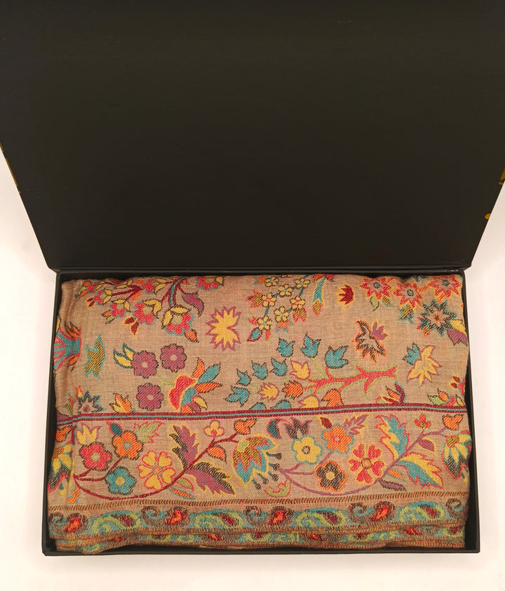 Premium Quality Extremely Soft kani Pashmina Cashmere Shawl