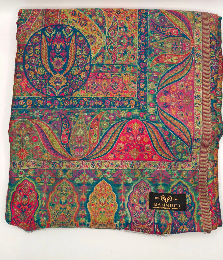 Premium Quality Extremely Soft kani Pashmina Cashmere Shawl