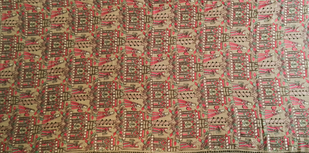 Premium Quality Mix Embroidered Pashmina Cashmere Shawl