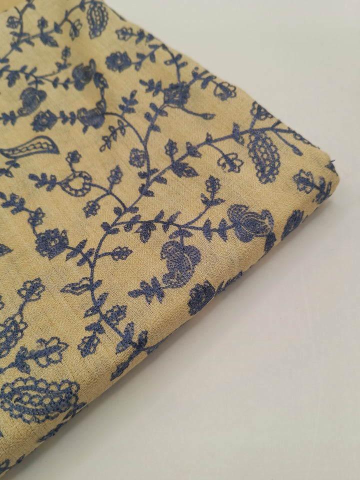 Embroidered Pashmina Shawl With Ari Work