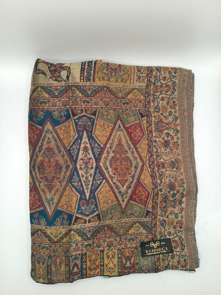 Premium Quality And Extremely Soft Moonlight  Multi Color  kani Pashmina Cashmere Shawl