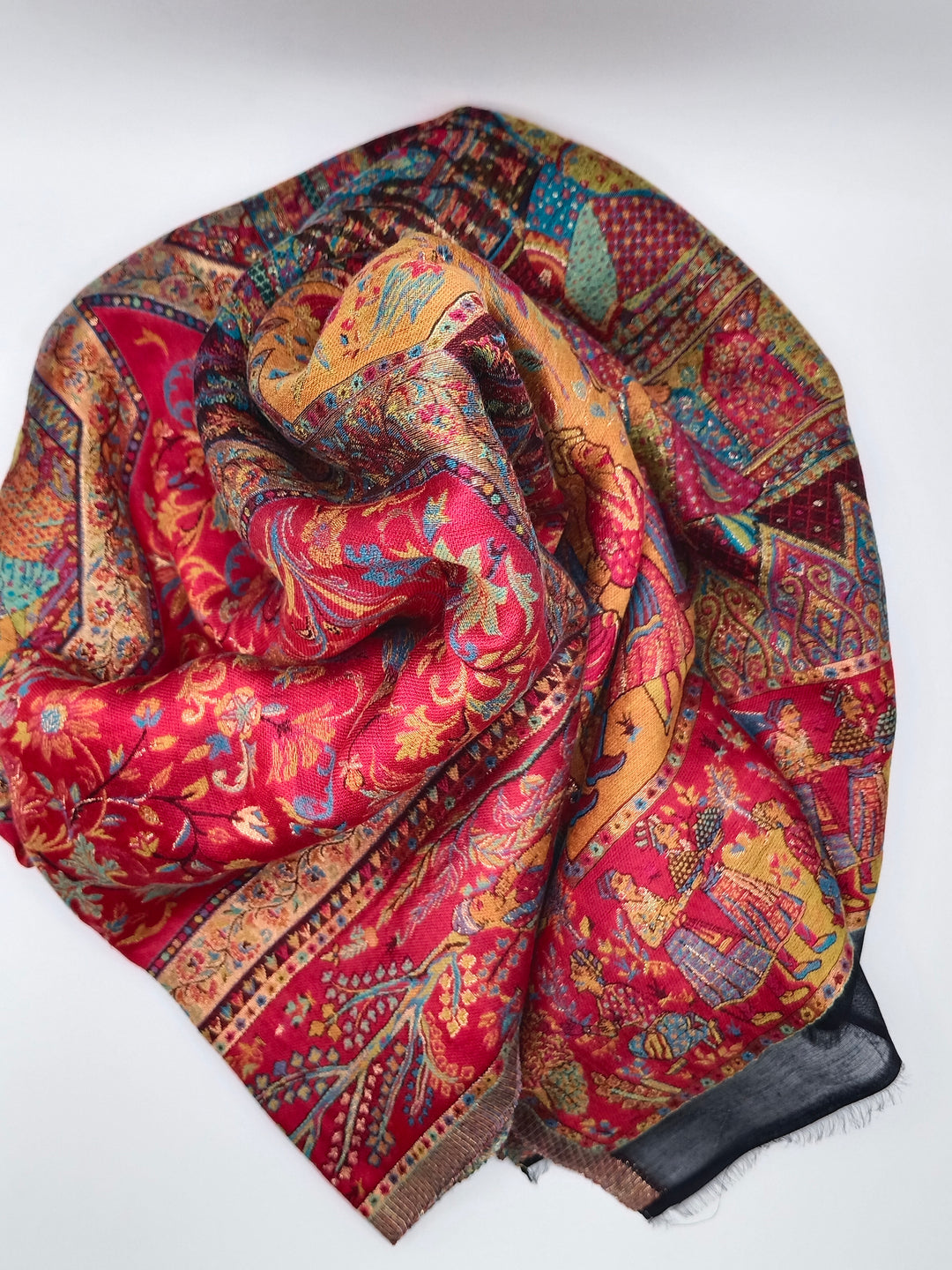 Premium Qualit Extremely soft kani Pashmina Shawl