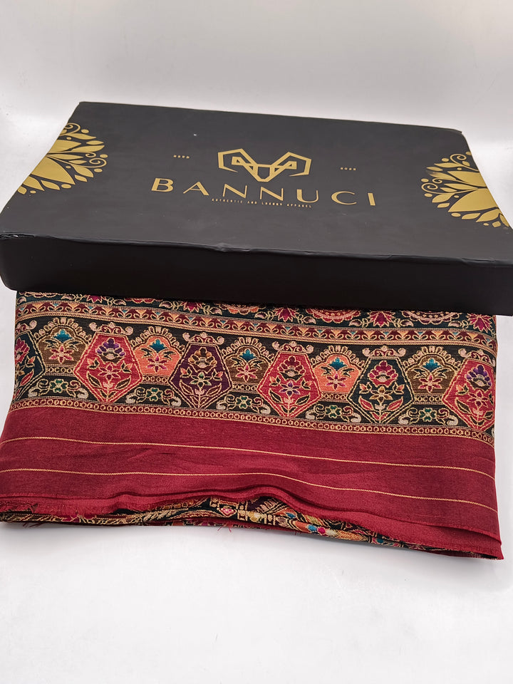 Premium Quality  Multi Mix Color kani Silk Pashmina  Shawl