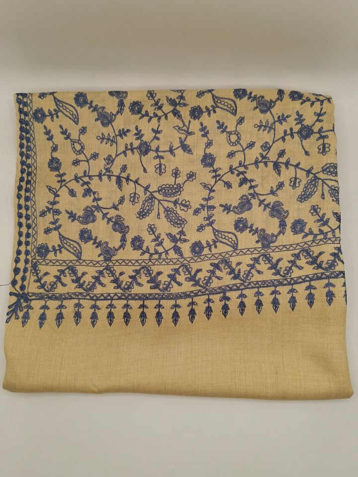 Embroidered Pashmina Shawl With Ari Work