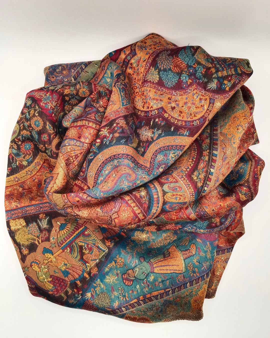 Premium Quality Extremely Soft kani Pashmina Cashmere Shawl