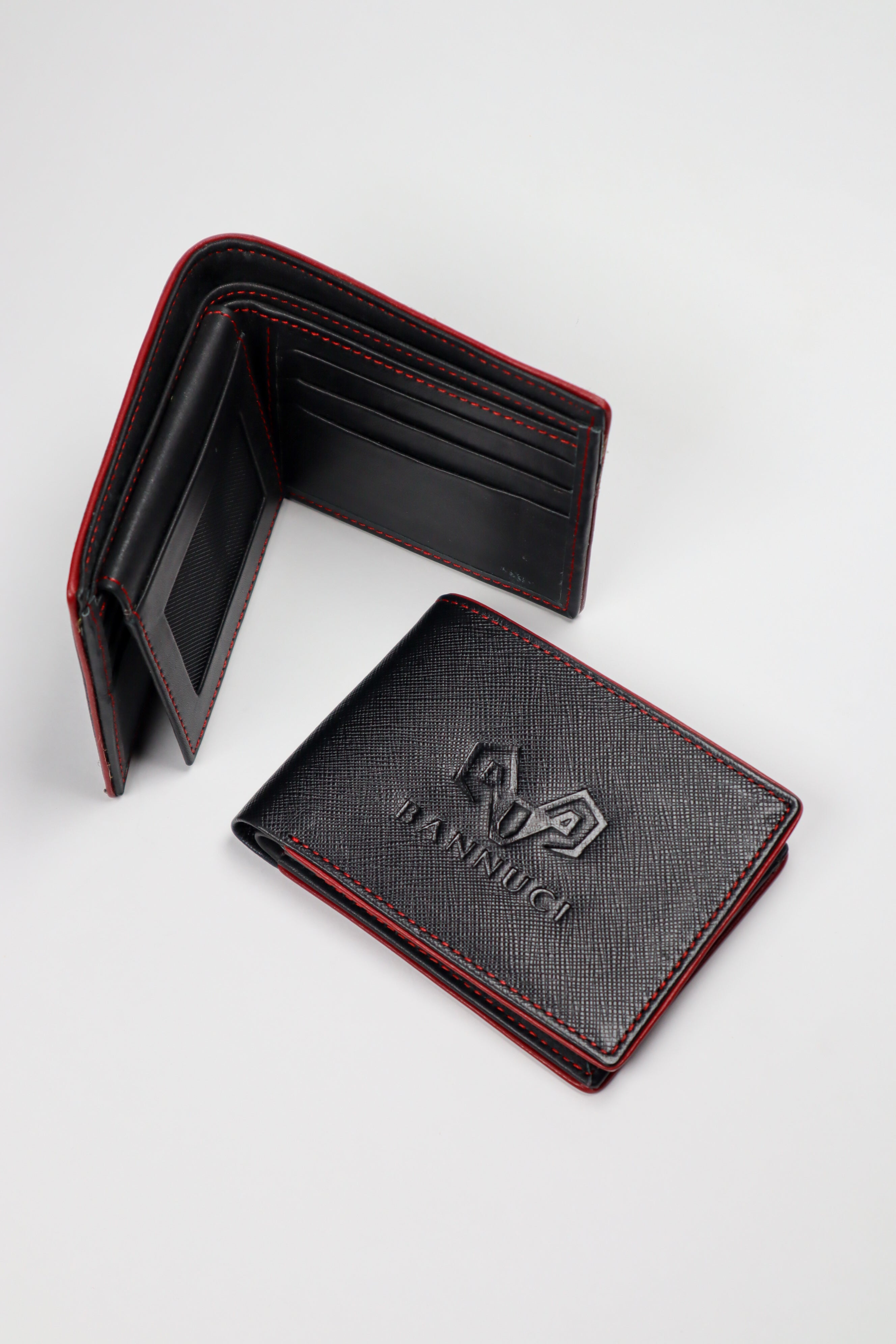 Leather discount wallet price