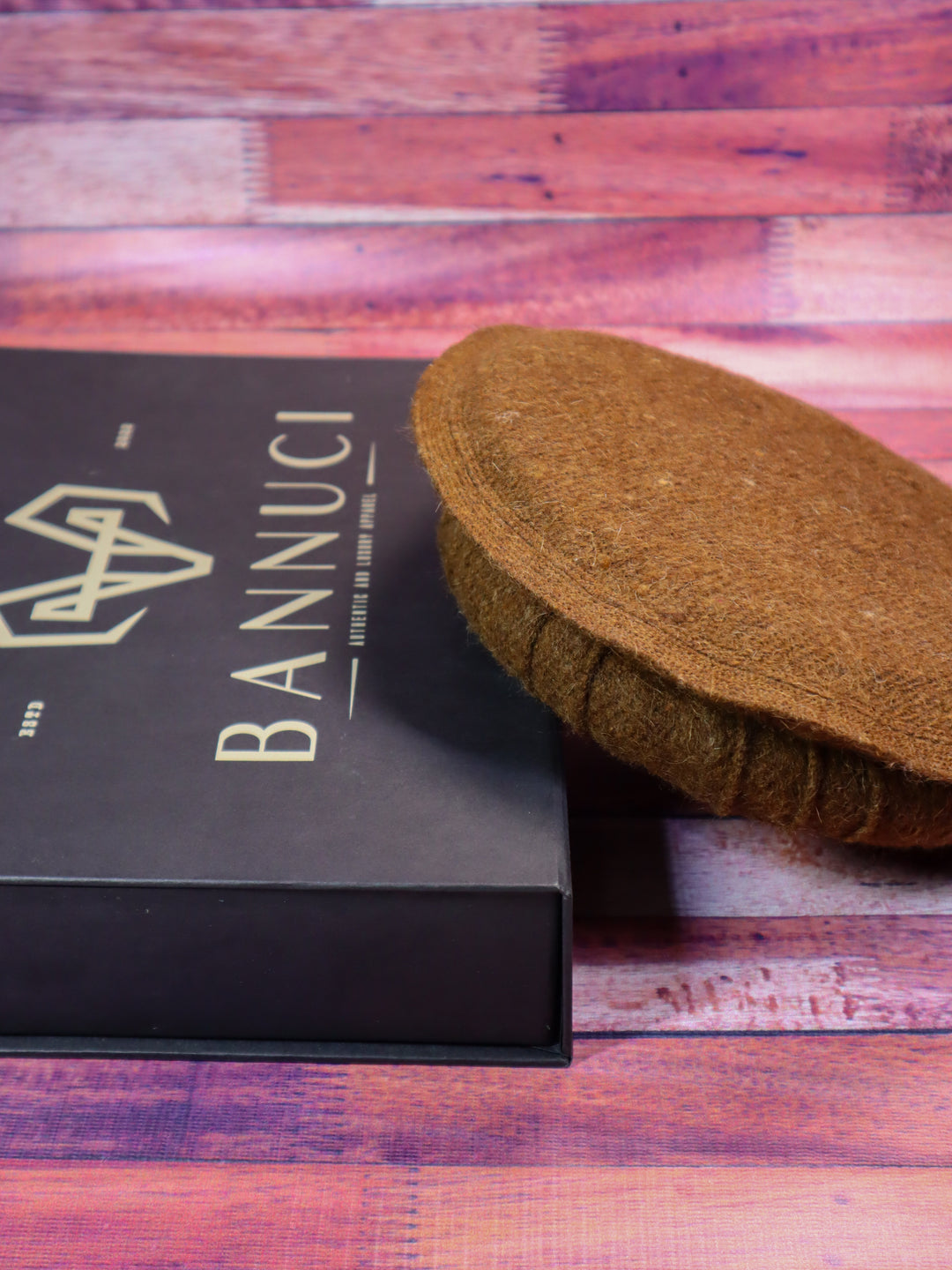 Luxury Hand Made Pure Woolen Chocolate Chitrali Pakol Cap