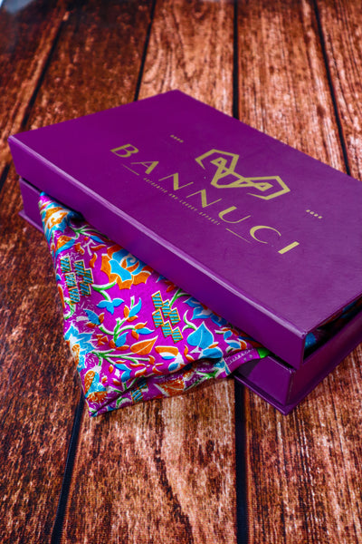 Premium Quality  Shamoz Silk Shawl by Bannuci